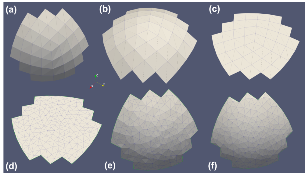 The workflow of the `SurfaceSubdomainsDelaunayGenerator` mesh generator for a single subdomain.