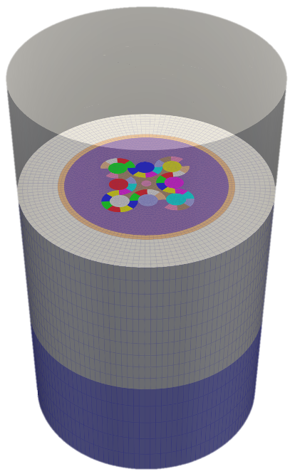 Advanced Test Reactor core visualization